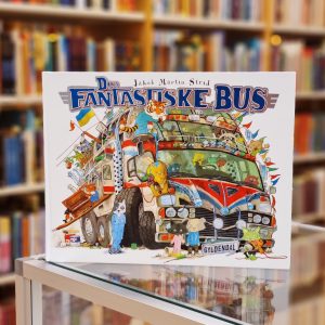 Kuvassa tanskalainen kuvakirja Den fantastiske bus.