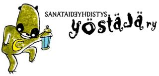 Sanataideyhdistys Yöstäjän logo.