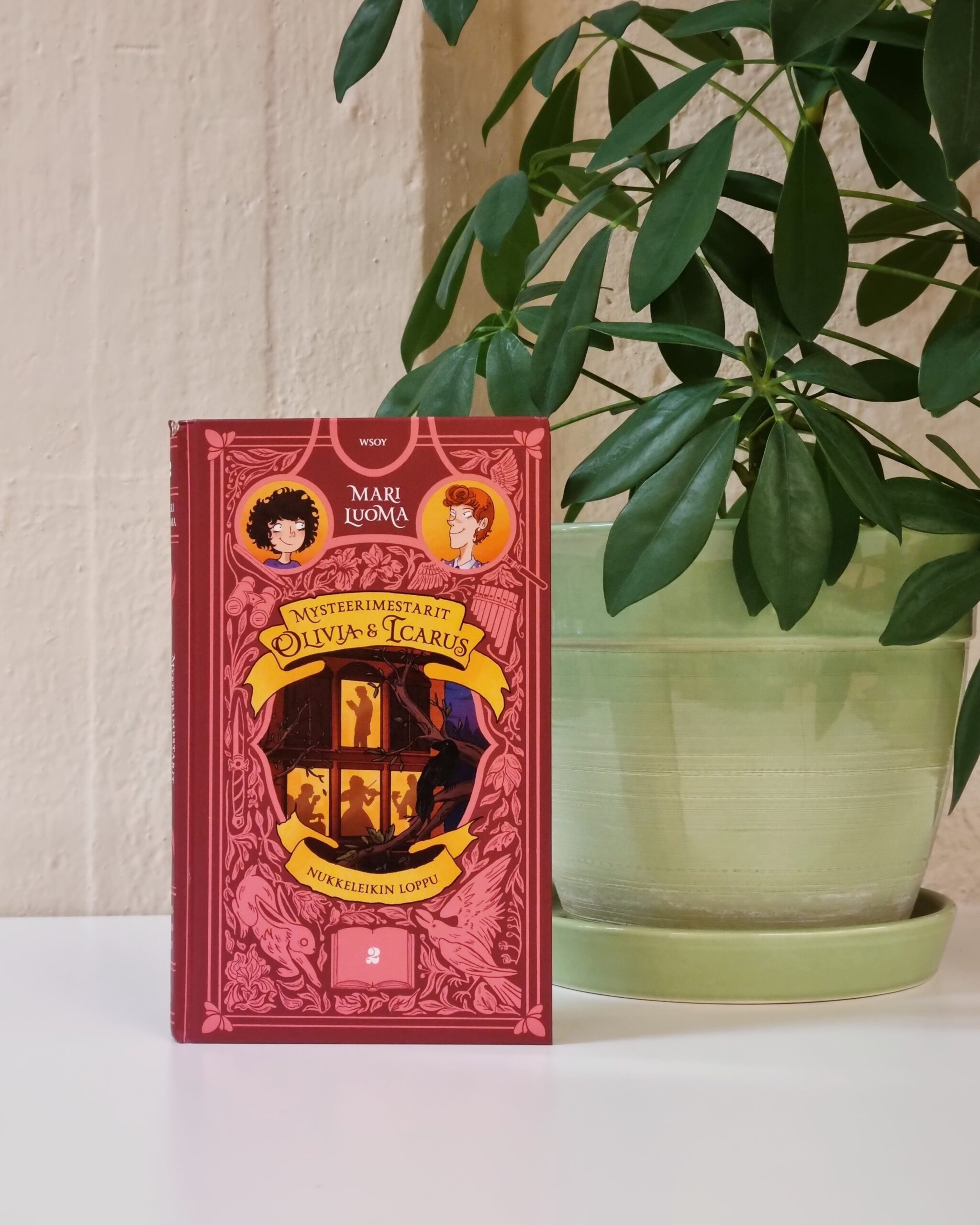 Kuvassa Nukkeleikin loppu kirja.