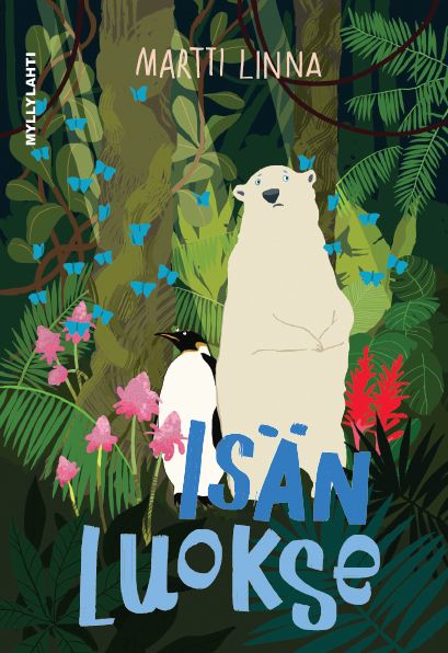 Isän luokse -kirjan kansi.