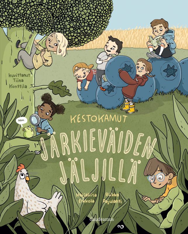 Kestokamut järkieväiden jäljillä -kirjan kansi.