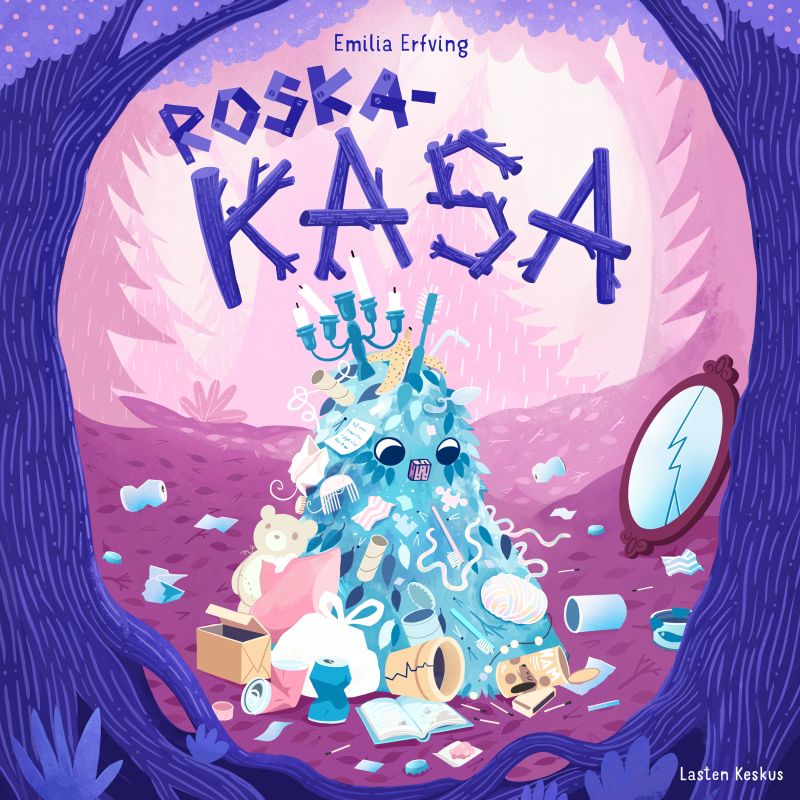 Roskakasa-kirjan kansi.