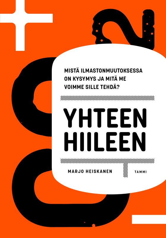 Yhteen hiileen -kirjan kansi.