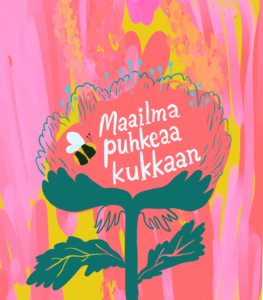 Kirjoituskilpailun tunnuskuva.