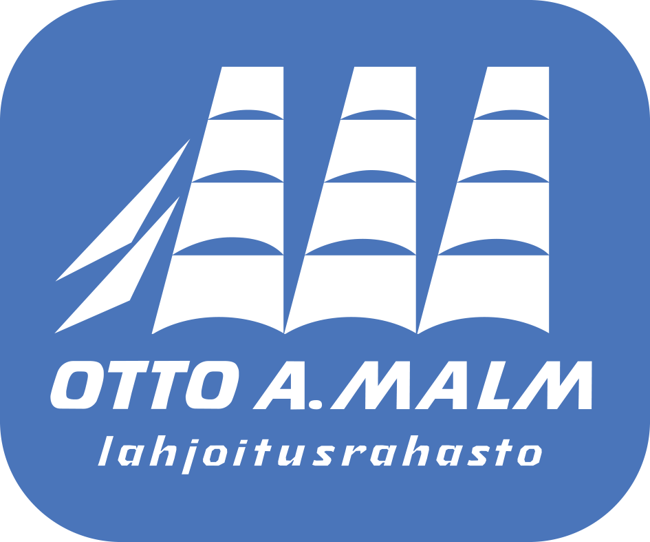 Otto A. Malm lahjoitusrahaston logo.