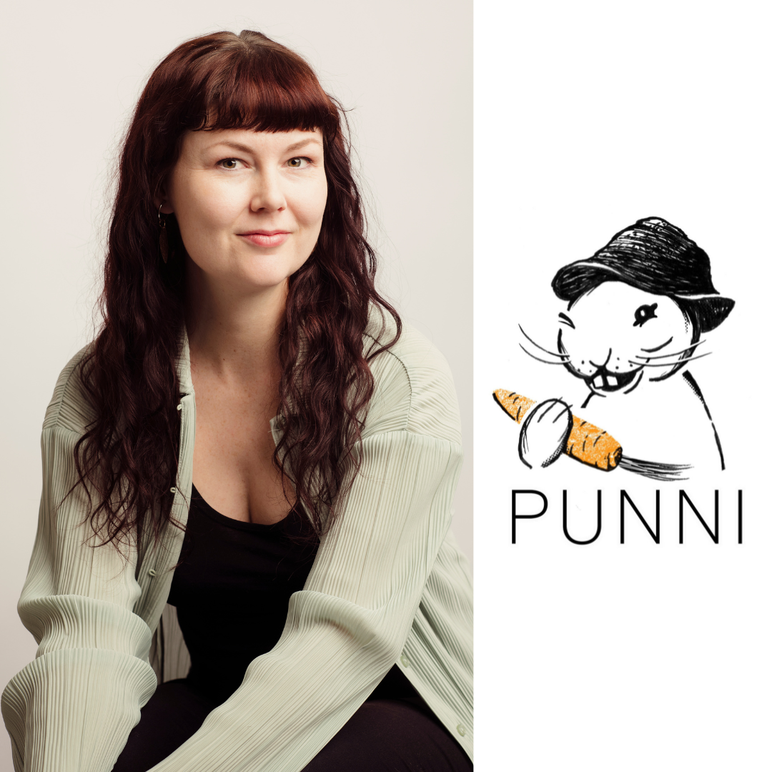 Stefanie Tuurna ja Punni-logo.